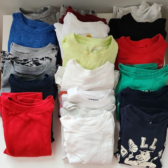 20 Long Sleeve Shirt Bundle lot 4 Years Old - Picture 1 of 12